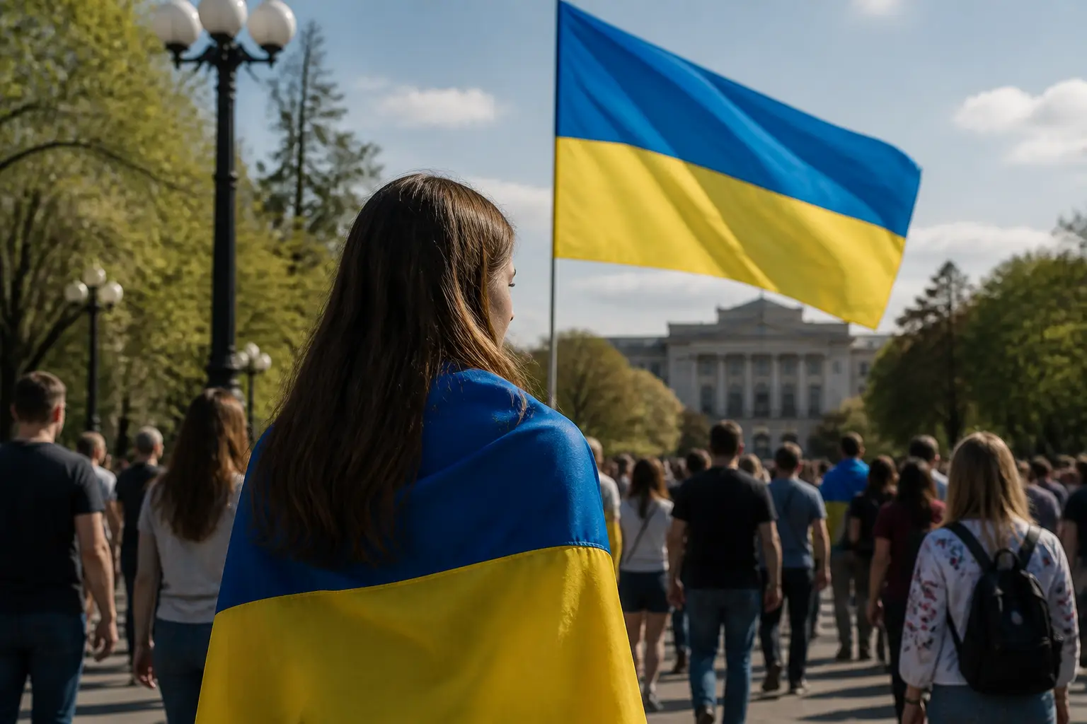 Людина читає книгу законів у бібліотеці