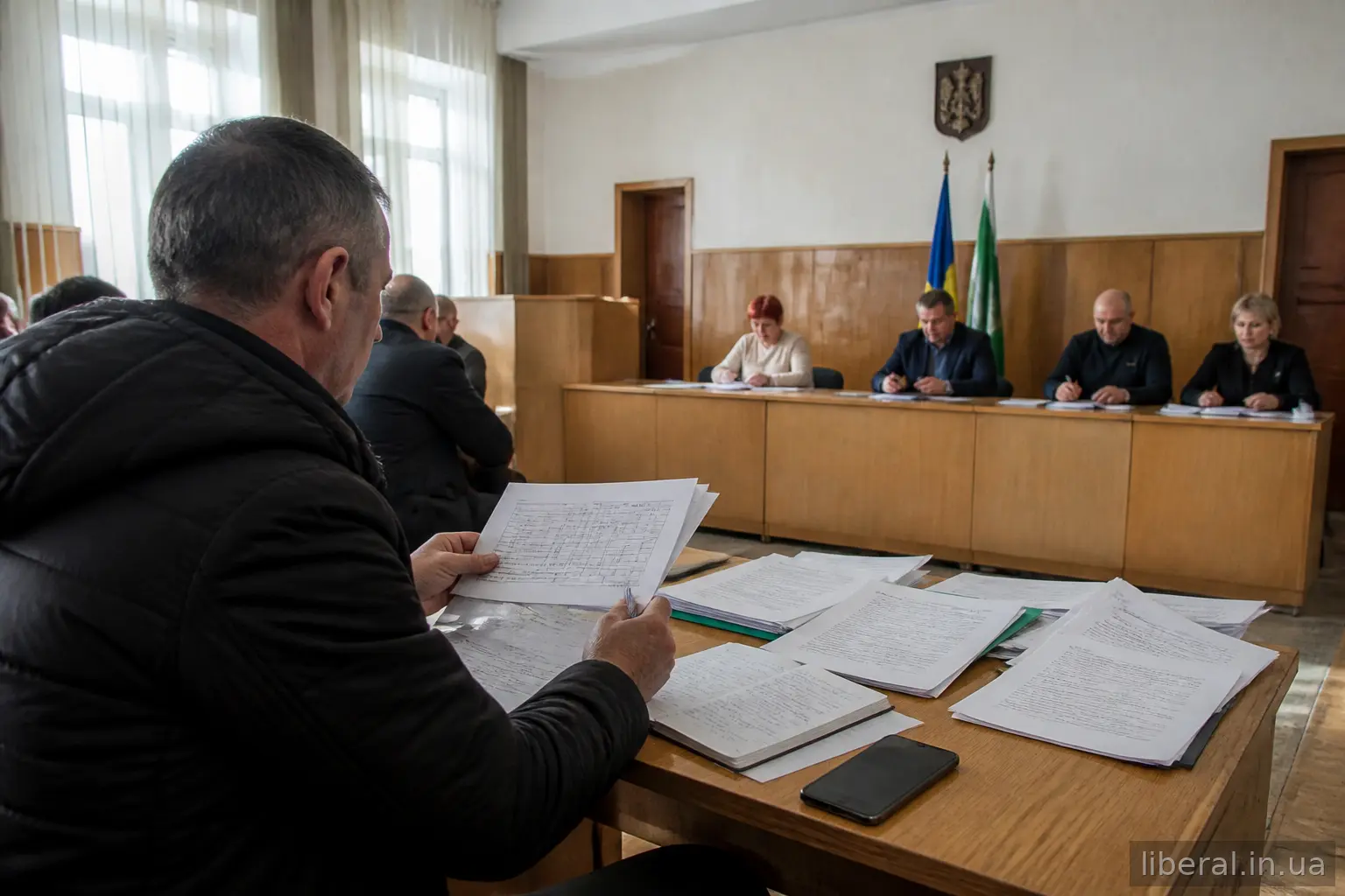 Громадянин переглядає рішення та протоколи засідання місцевої ради