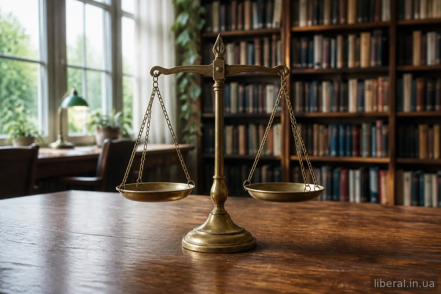 Терези правосуддя як символ рівності перед законом