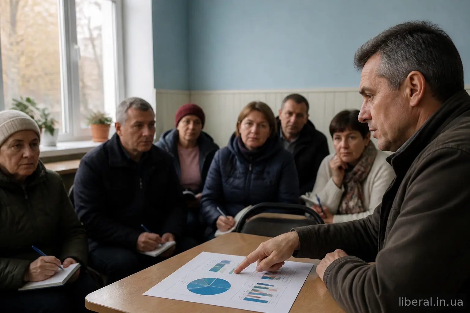 Мешканці громади обговорюють відкриті бюджетні дані на зустрічі