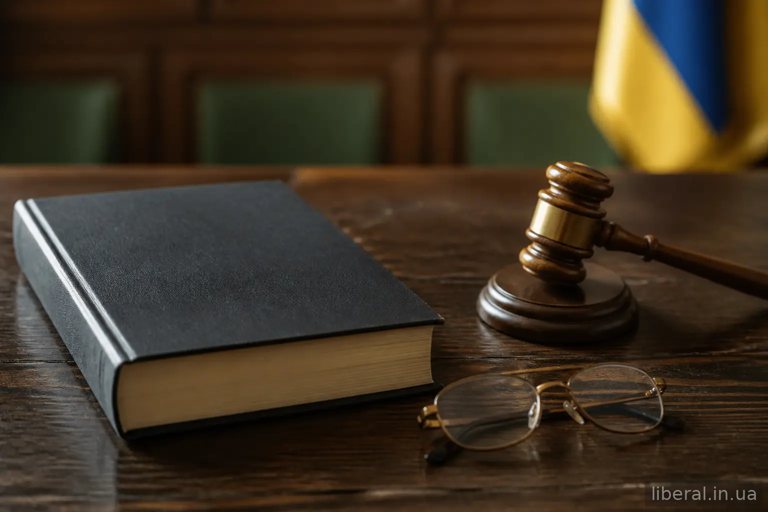 Конституція та молоток як символи правової процедури недовіри уряду