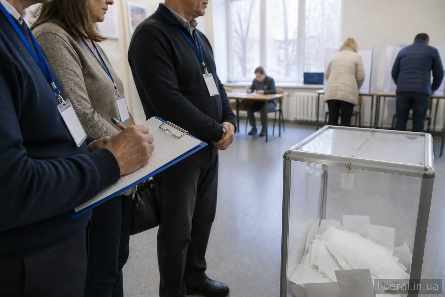 Спостерігачі громадської організації контролюють виборчий процес